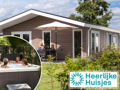 Luxe 4 persoons vakantiehuis met buitenspa op de Veluwe nabij Beekbergen.