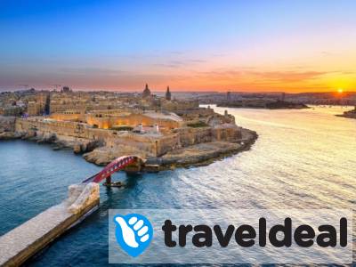 Genieten op Malta in een 4*-hotel incl. vlucht, ontbijt en transfer