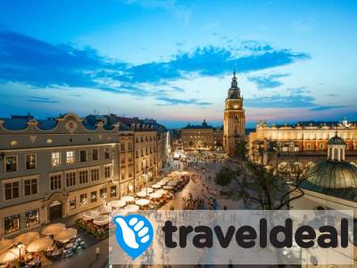 Stedentrip naar Krakau incl. vlucht, transfer & verblijf in het centrum!