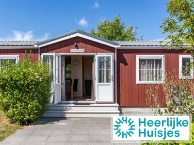 Moderne 4-persoons duinbungalow met 2 badkamers in duinomgeving