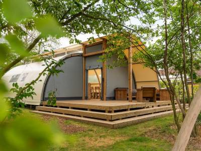 Panorama Lodge met privé sanitair | 5 pers.
