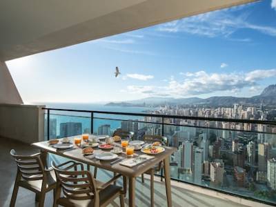 Residentie Benidorm Horizon 3 personen - 1 slaapkamer - Balkon - Panoramisch uitzicht