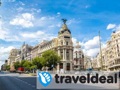Centraal hotel in Madrid incl. vlucht en ontbijt