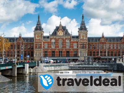 Sfeervol overnachten in Amsterdam incl. ontbijt en NS treinretour!