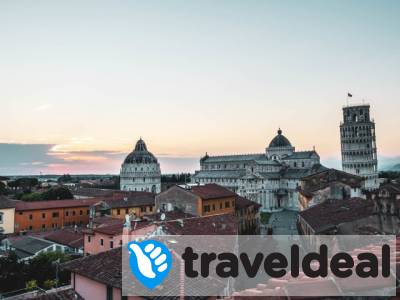 Ontdek de schoonheid van Pisa vanuit een 4*-hotel met dakterras met uitzicht op de toren van Pisa incl. ontbijt