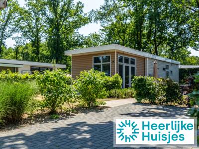 Modern 4-persoons vakantiehuis gelegen op Recreatiepark Beekbergen midden op de Veluwe