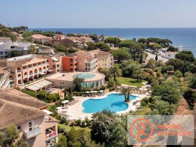 Premium residentie Les Calanques des Issambres 4 personen - 1 slaaphoek - Terras of balkon - Uitzicht op zee