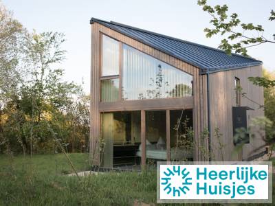 Modern 4-persoons tiny house met sauna in Schleiden grenzend aan Nationaal Park Eifel.