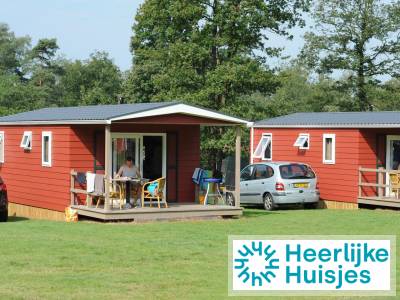 4 persoons Boslodge op een vakantiepark nabij Hoenderloo op de Veluwe