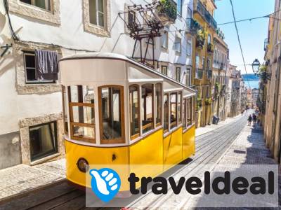 Geniet van een stedentrip naar Lissabon incl. ontbijt, vlucht, tramkaartje + gratis entree tot 2 musea!