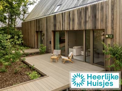 Charmante 2 persoons luxe lodge in Heusden-Zolder, midden in het bos