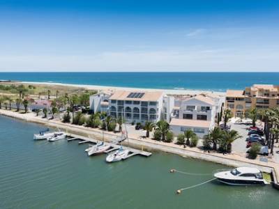 Residentie Les Bulles de Mer 4 personen - 1 slaapkamer - Terras - Uitzicht op de lagune