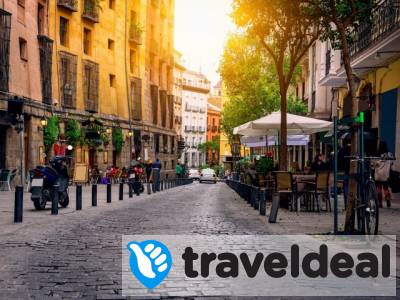 Stedentrip Madrid incl. vlucht, verblijf in 4*-hotel met binnentuin en ontbijt