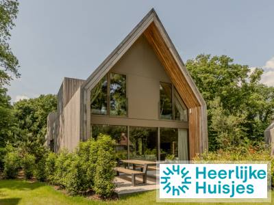 8 persoons luxe lodge gelegen aan de bosrand in Heusden-Zolder