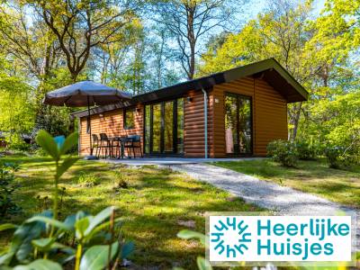 4 persoons vrijstaand chalet met hottub op Vakantiepark De Wiltzangh in Ruinen