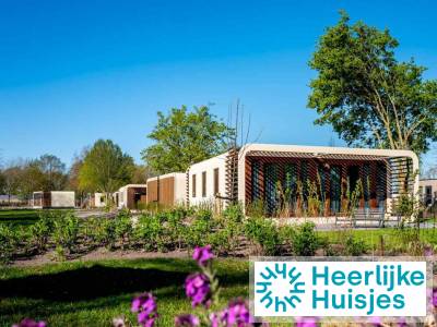 Luxe en modern vakantiehuis voor 4 personen op vakantiepark Bad Hoophuizen.