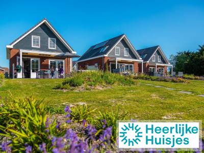 Watervilla voor 8 personen met bubbelbad, sauna en sunshower op Vakantiepark IJsselmeer