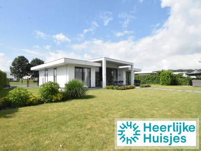 Kindvriendelijke villa voor 8 personen op vakantiepark met golfbaan vlakbij Harderwijk