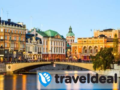 Ontdek de sprankelende hoofdstad van Zweden, Stockholm incl. vlucht