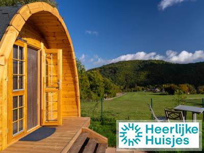 Prachtig 2 persoons houten huisje omringd door natuur in het hart van de Eifel