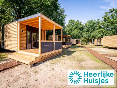 2 persoons lodge op stadcamping in Gent