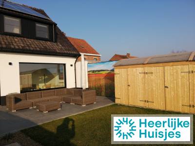 Luxe vakantiehuisje voor 6 personen in Zandvoorde, in de buurt van Zonnebeke