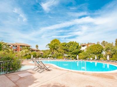 Residentie Le Hameau de la Pinède 5 personen - 1 slaapkamer - Terras of balkon - Uitzicht op het zwembad - Airconditioning - Gerenoveerd