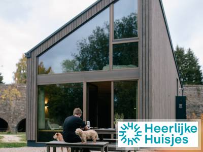 Mooie 2-persoons tiny house met sauna in Schleiden grenzend aan Nationaal Park Eifel.