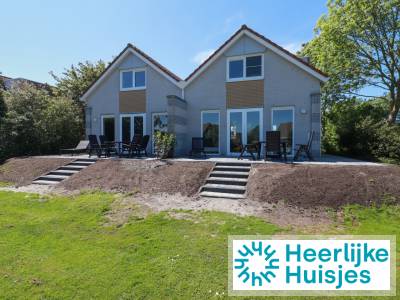 Moderne bungalow voor 4 personen met wasmachine op een vakantiepark nabij het IJsselmeer