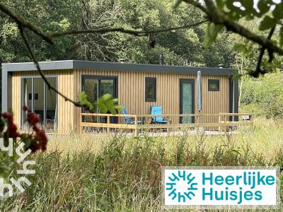 Prachtig gelegen chalet voor twee personen, met vrij uitzicht in Dwingeloo