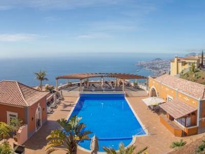 Premium residentie Palheiro Village - Golf Gardens & Spa 4 personen - 2 slaapkamers - Uitzicht op zee