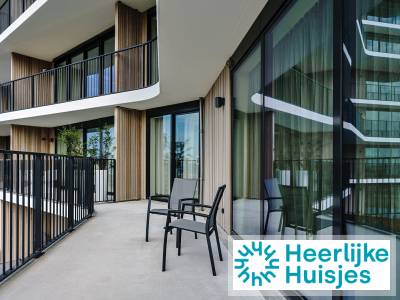 Licht 6-persoons appartement met zee- en duinzicht in Breskens, Zeeland