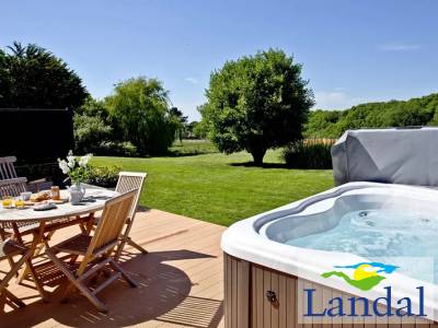 4-persoons bungalow - Summerleaze Garden Cottage 2 Spa