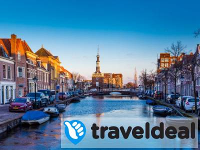 EXCLUSIVE DEAL! ⚡ Geniet van een UNIEK verblijf in een voormalige gevangenis in Alkmaar nabij de kust incl. ontbijt & GRATIS late check-out!