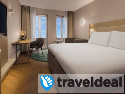 Geniet in een 4*-hotel  in het hart van Groningen incl. ontbijt en NS treinretour