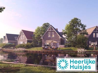 Wellness vakantiewoning voor 6-personen met sauna en buitenspa in waterrijke omgeving