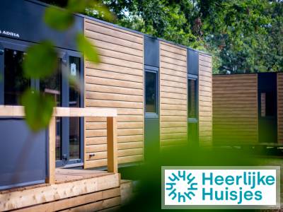 4 persoons lodge op stadcamping in Gent