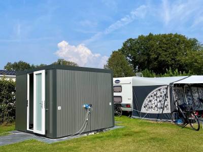 Comfortplaats XL met privé sanitair