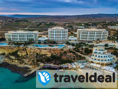 Geniet op het schitterende eiland Malta vanuit een luxe 5*-hotel incl. vlucht en ontbijt!