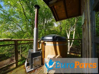 Bijzondere accommodatie Boomhut XXL Hottub 6 - EuroParcs Ruinen