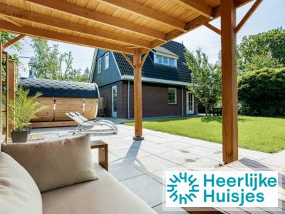 6 persoons vakantiehuis met een hottub en sauna in de tuin op vakantiepark de Kremmer