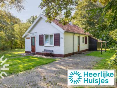 Knus 4-persoons vakantiehuis in het Vebenabos en vlakbij het strand