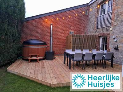 Mooie authentieke 8 persoonsvakantiewoning met sauna en hottub in de Belgische Ardennen