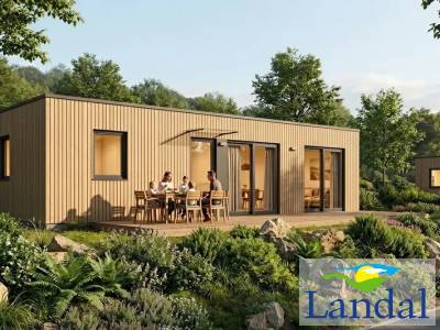 4 persoons hottub lodge