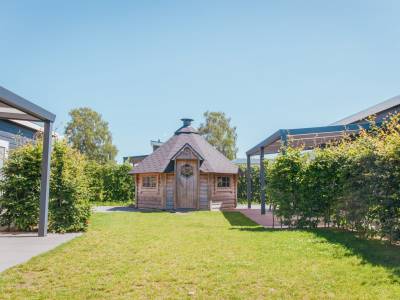 Veluwelodge XL met grillhuis | 6 + 6 personen