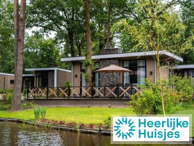 Ruim vakantiehuis voor 6 personen met uitzicht over de vijver in Hoenderloo