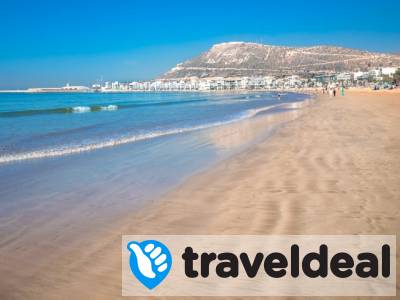 Heerlijke zonvakantie nabij het strand van Agadir incl. vlucht en optioneel ontbijt