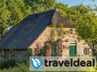 Verblijf in vrijstaande boerderij op landelijk vakantiepark in Twente