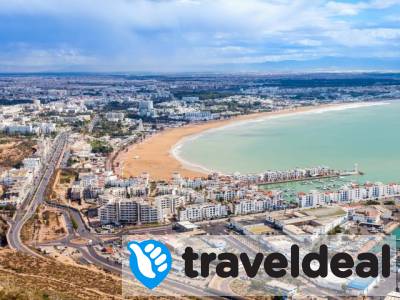 4*-hotel aan de kust van Agadir o.b.v. halfpension incl. vlucht, transfer en excursie