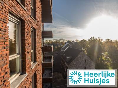 Panorama-appartement voor 4 personen met wellenesscentrum en golfbaan vlakbij Maastricht